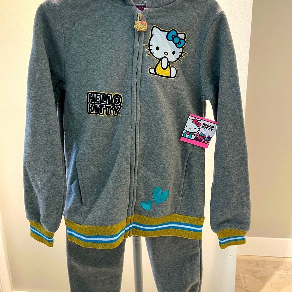 Grey Hello kitty set